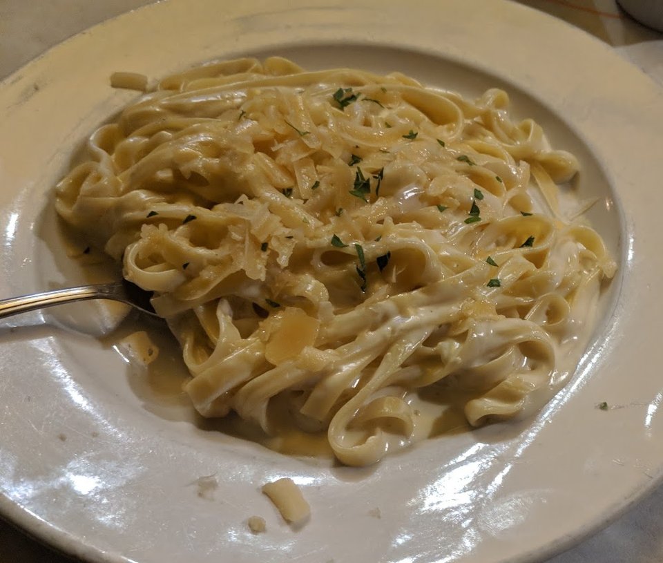 Fettucinne Alfredo